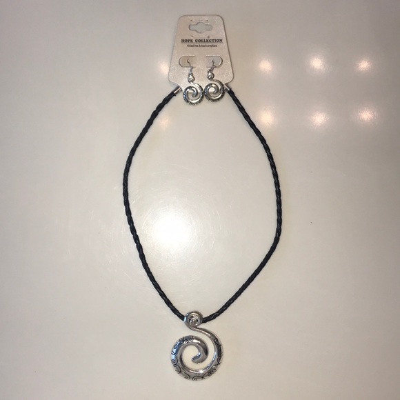 Black Braided Cord Set - Picture 1 of 2